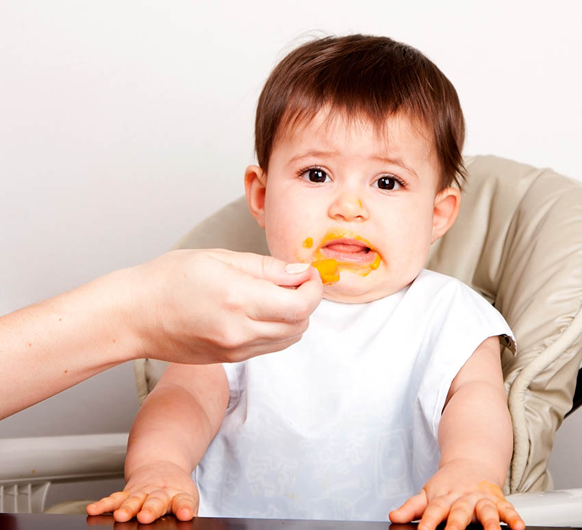 Getting Your Baby Started on Veggies